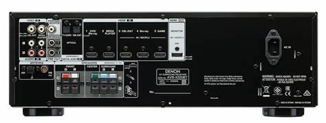 AMPLIFICADOR RECEPTOR AV DENON AVR-X250BT DE 5.1 CANALES CON BLUETOOTH