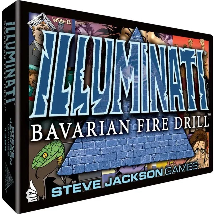 Van Ryder Games Illuminati Bavarian Fire Drill Cards Expansion Game Steve Jackson Games