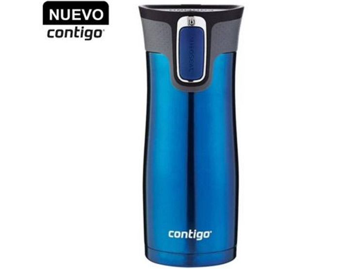 VASO TÉRMICO CONTIGO WEST LOOP AZUL 473 ML