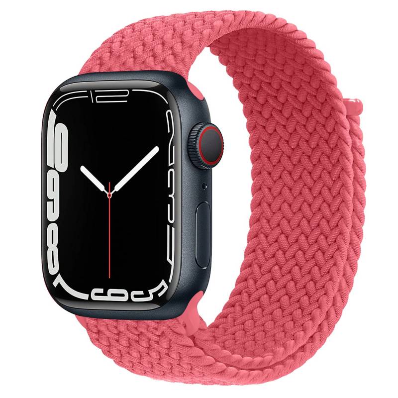 CORREA NYLON TRENZADO - APPLE WATCH 42MM - 44MM - 45MM - 49MM - ROSA