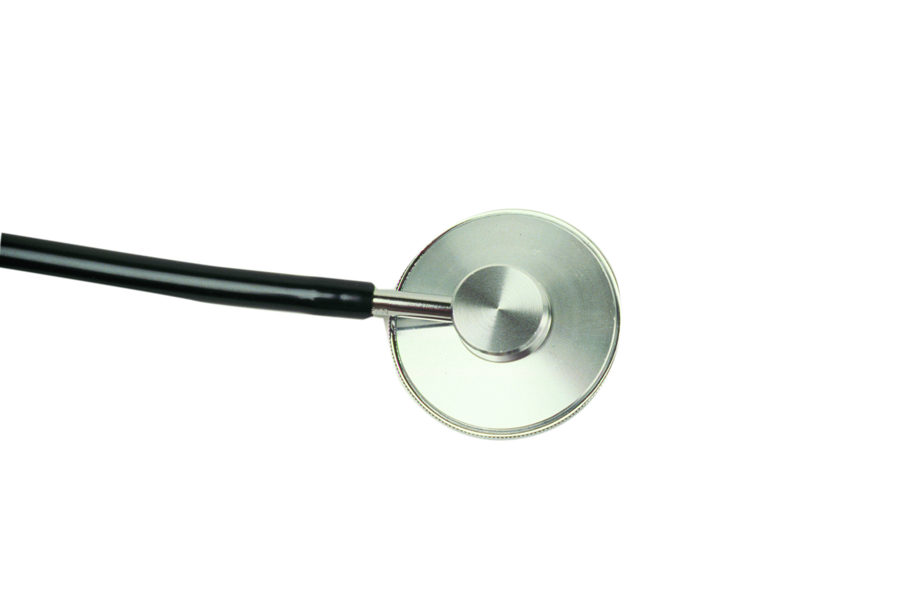 Dual head Stainless Steel Stethoscope with 18" Black Tubing