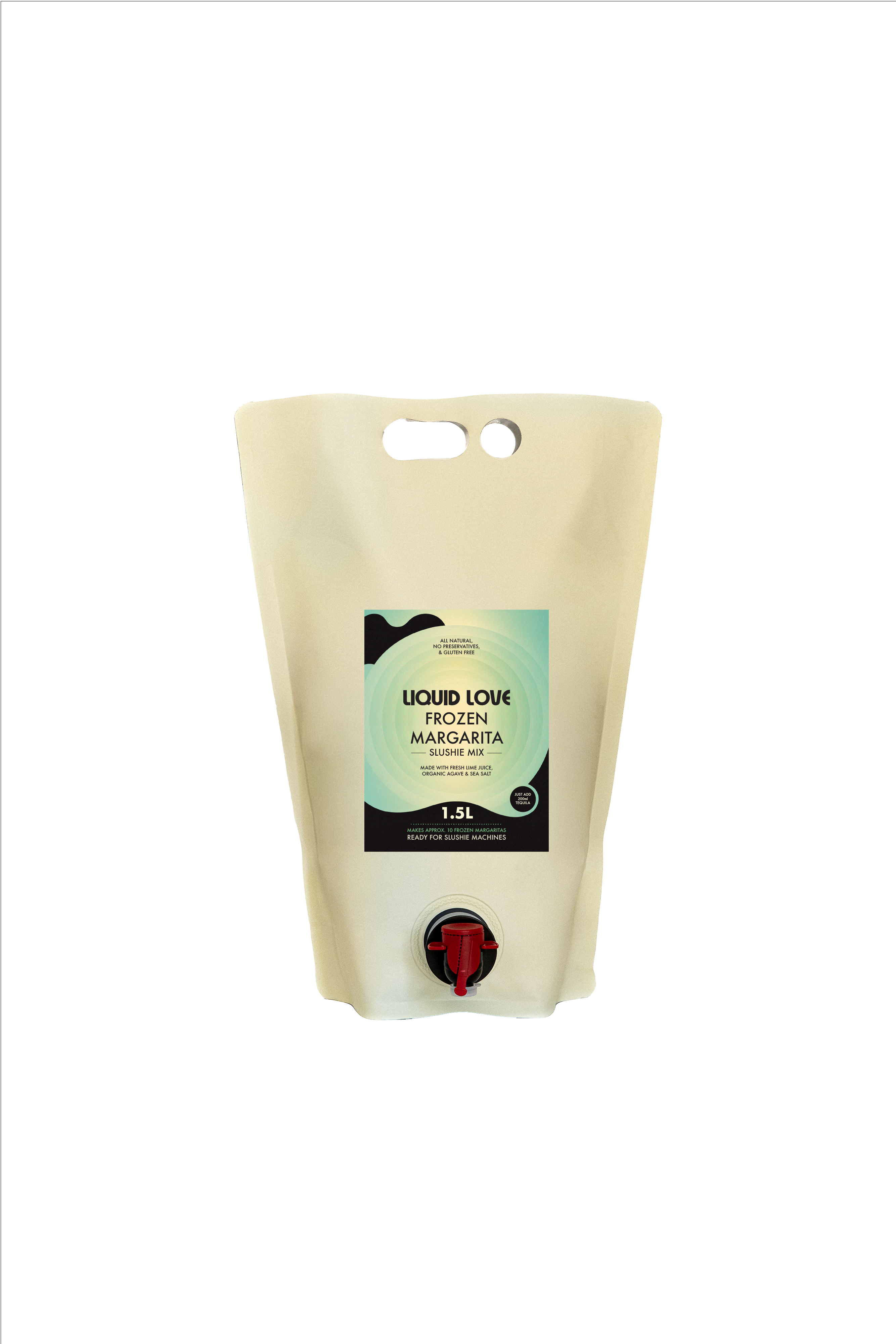 Liquid Love Classic Margarita Slushie Machine Mix 1.5l