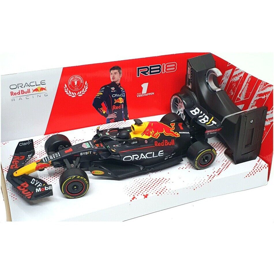 Maisto 1/24 Red Bull Racing RB18 Champion Version F1 RC #1 Max Verstappen
