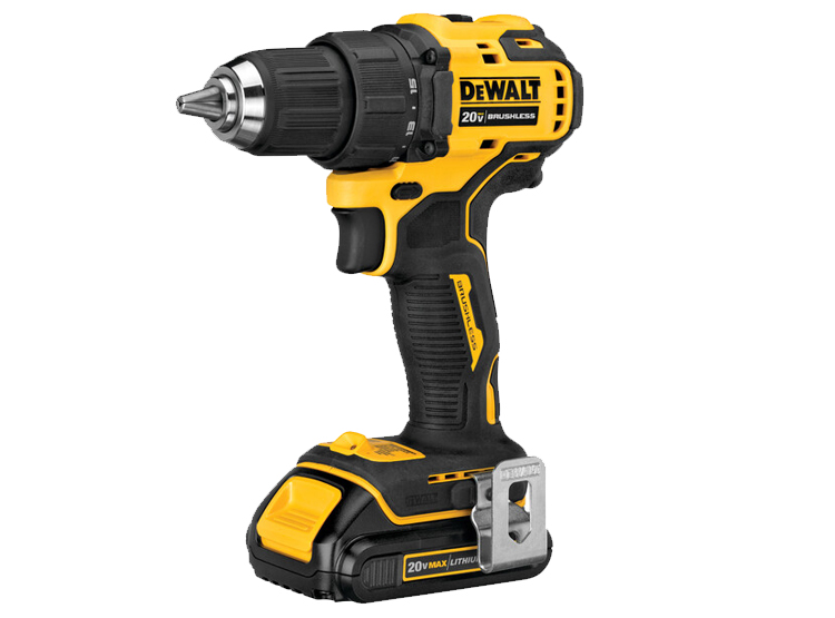 TALADRO ATORNILLADOR DEWALT DCD708D2-B2 1/2' 20V XR V.V.R. C.C. ATOMIC