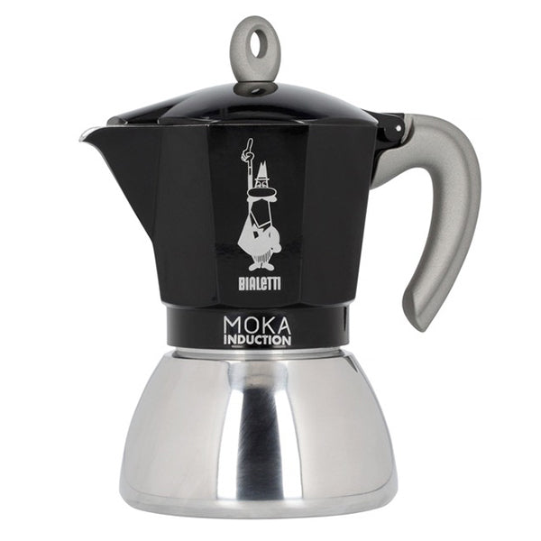 Bialetti Moka Induction - Black / 6 Cup