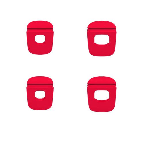 HeatsBox Flaps Set 4-Pieces (Red)