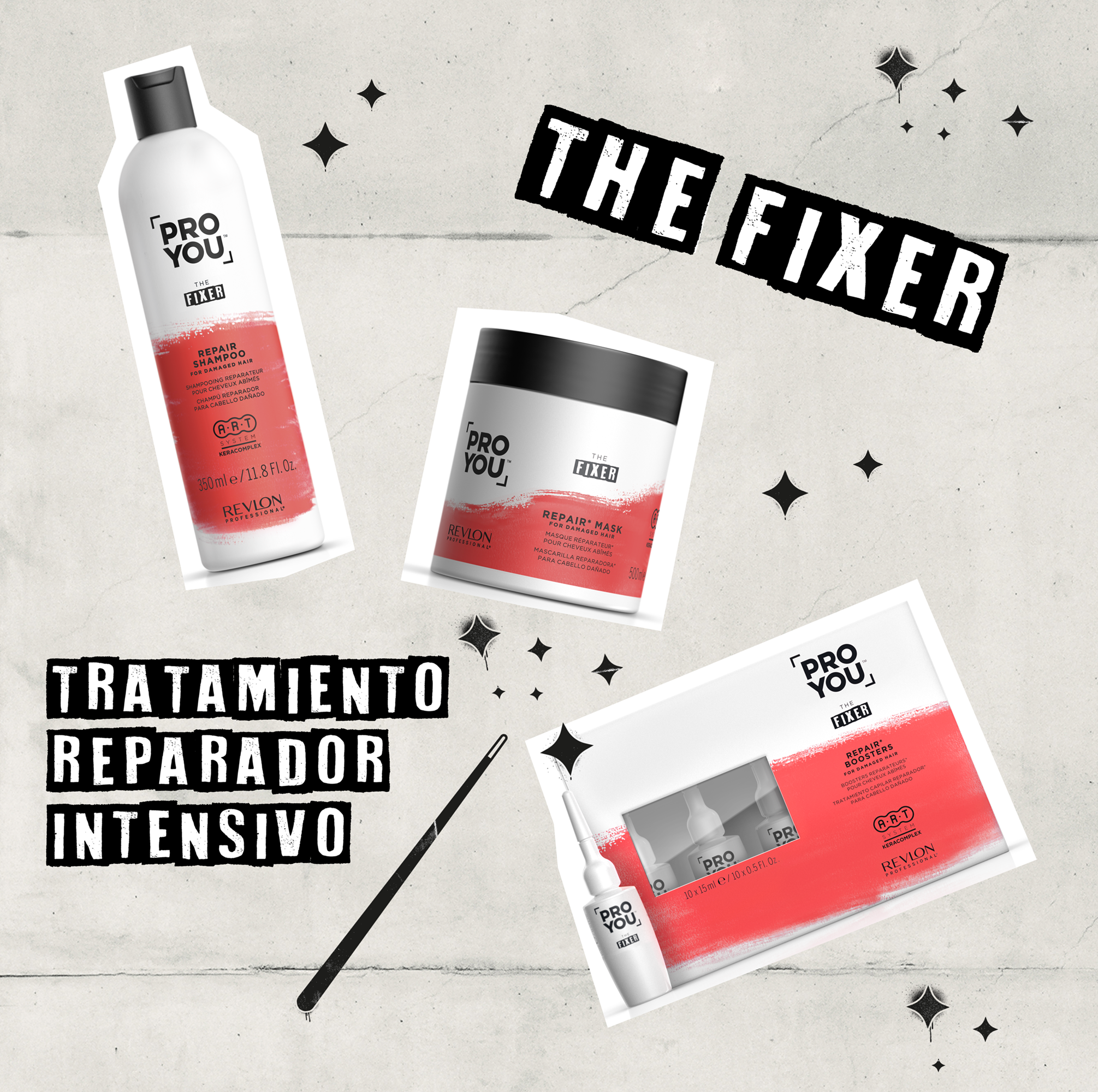 PRO YOU THE FIXER SHAMPOO X 350 ML - SHAMPOO REPARADOR