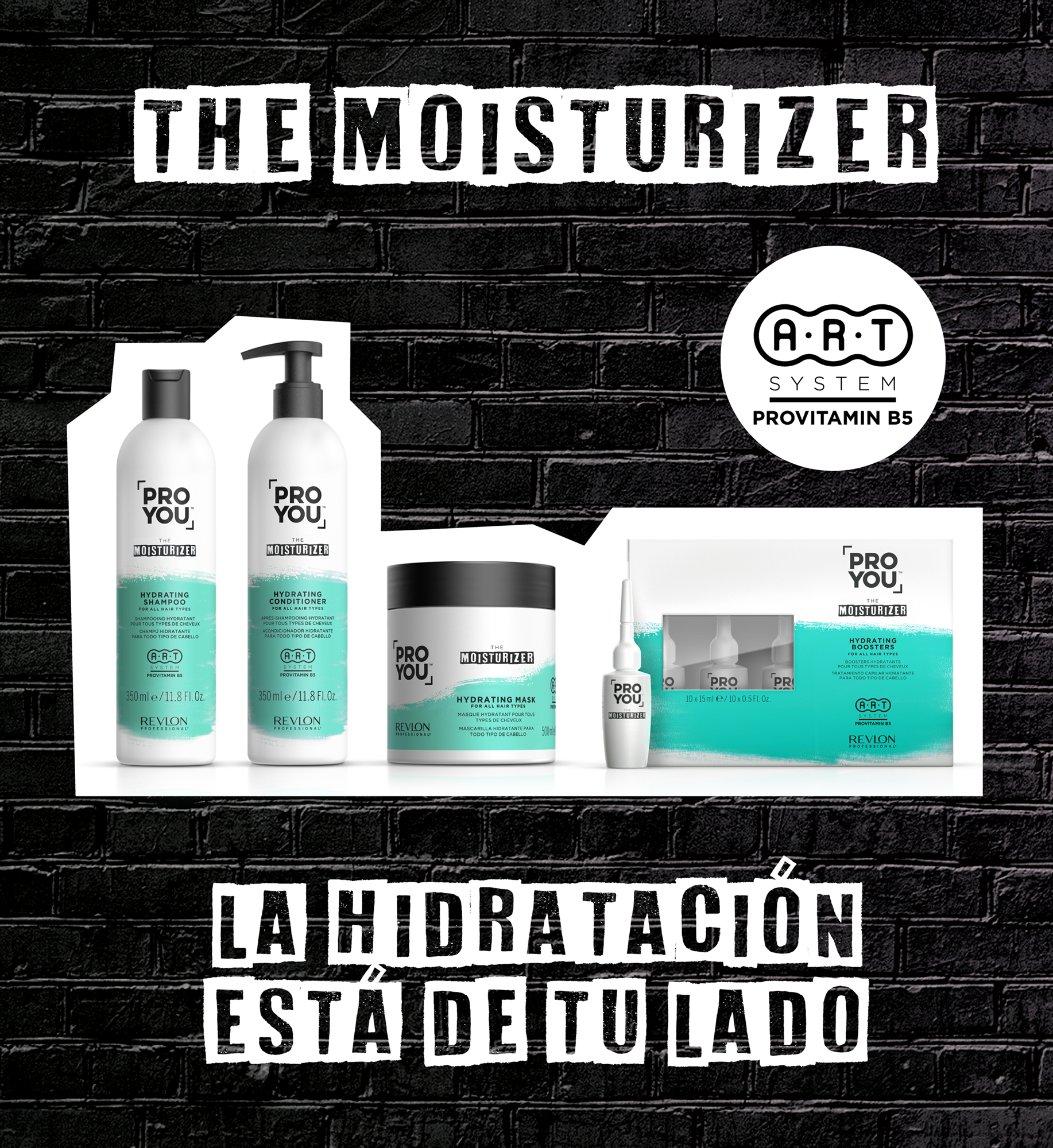 PRO YOU THE MOISTURIZER CONDITIONER X 350 ML - ACONDICIONADOR HIDRATANTE