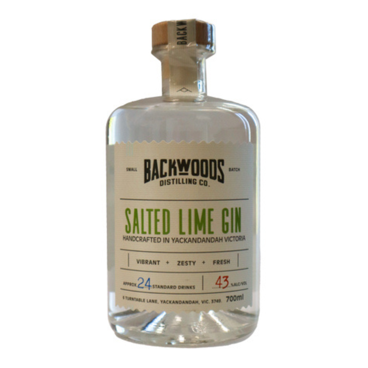 Backwoods Salted Lime Gin 700ml