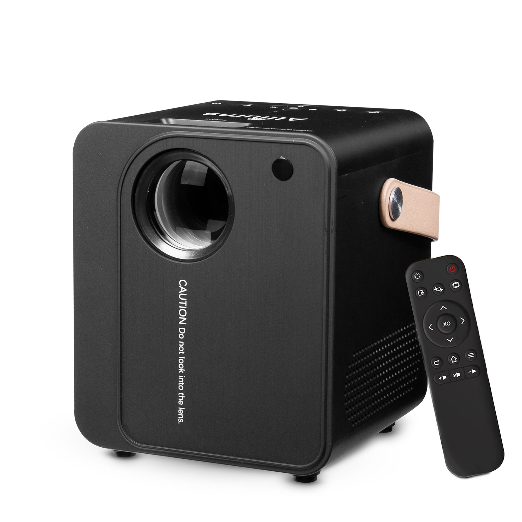 ALLIUMS Projector Ultimate 9500Lumens HD 1080p Supported (Black)