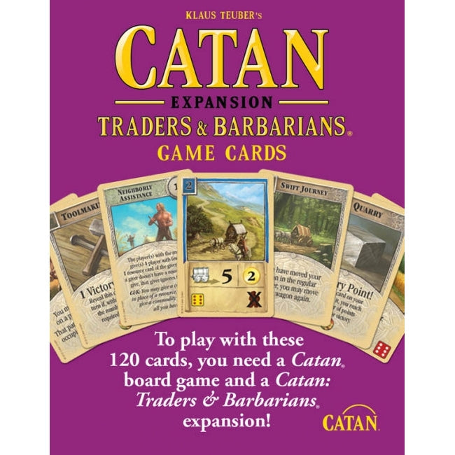 Catan Traders and Barbarians Expansion Card Deck 5th Edition Game