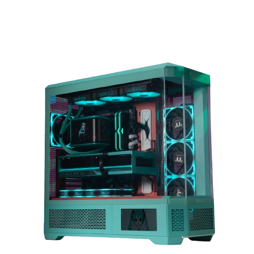 Thermaltake TT x ASUS Hatsune MIKU Limited Edition Gaming Desktop PC (AMD 7800X3D / RTX 5080 / 32GB RAM)