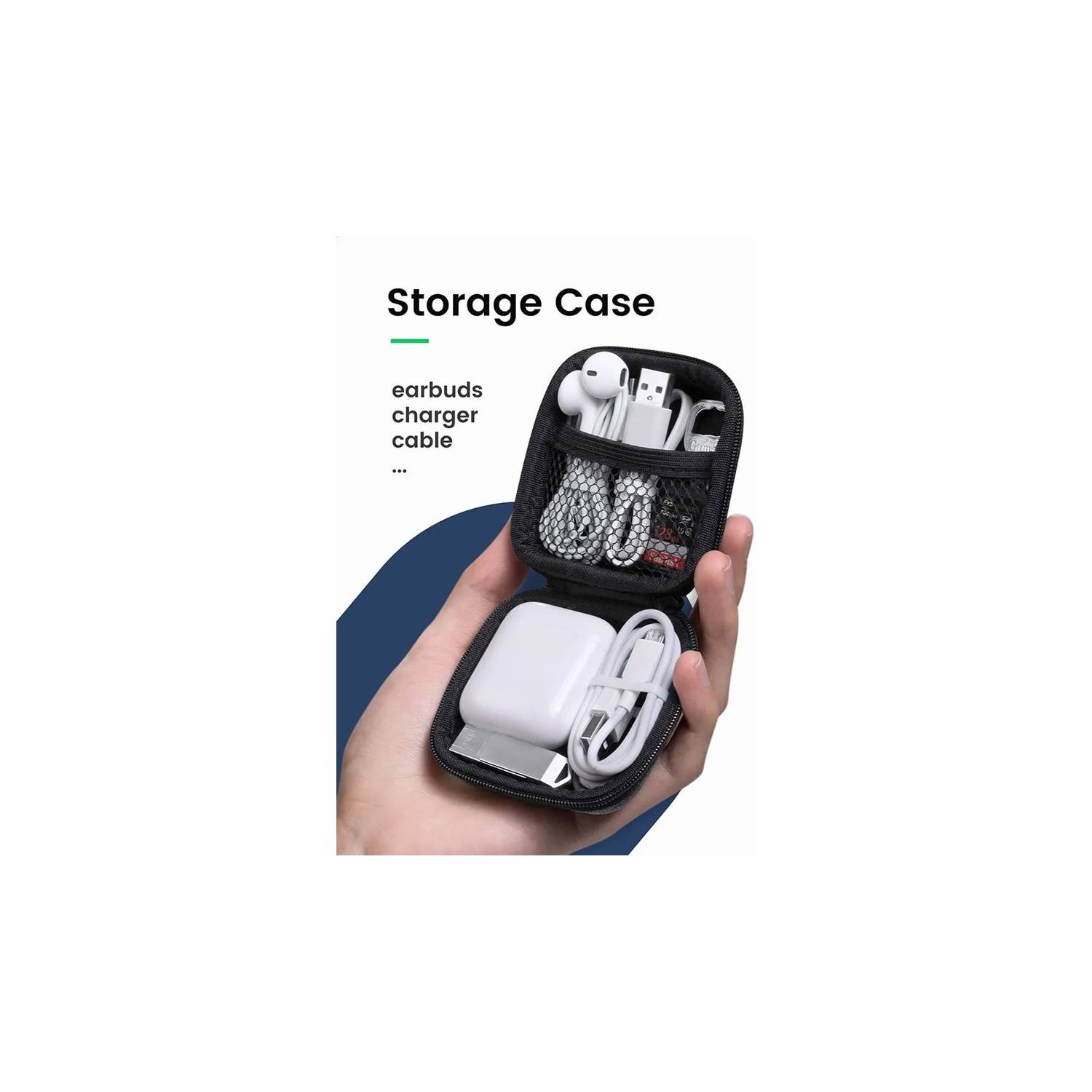 CASE RIGIDO ESTUCHE FUNDA PARA AIRPODS AUDÍFONOS UGREEN