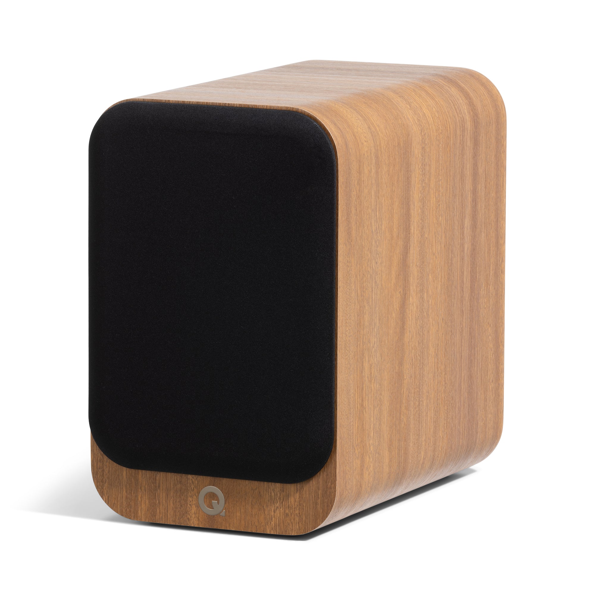 Q Acoustics 3020c Standmount Speakers Pin Oak Pair