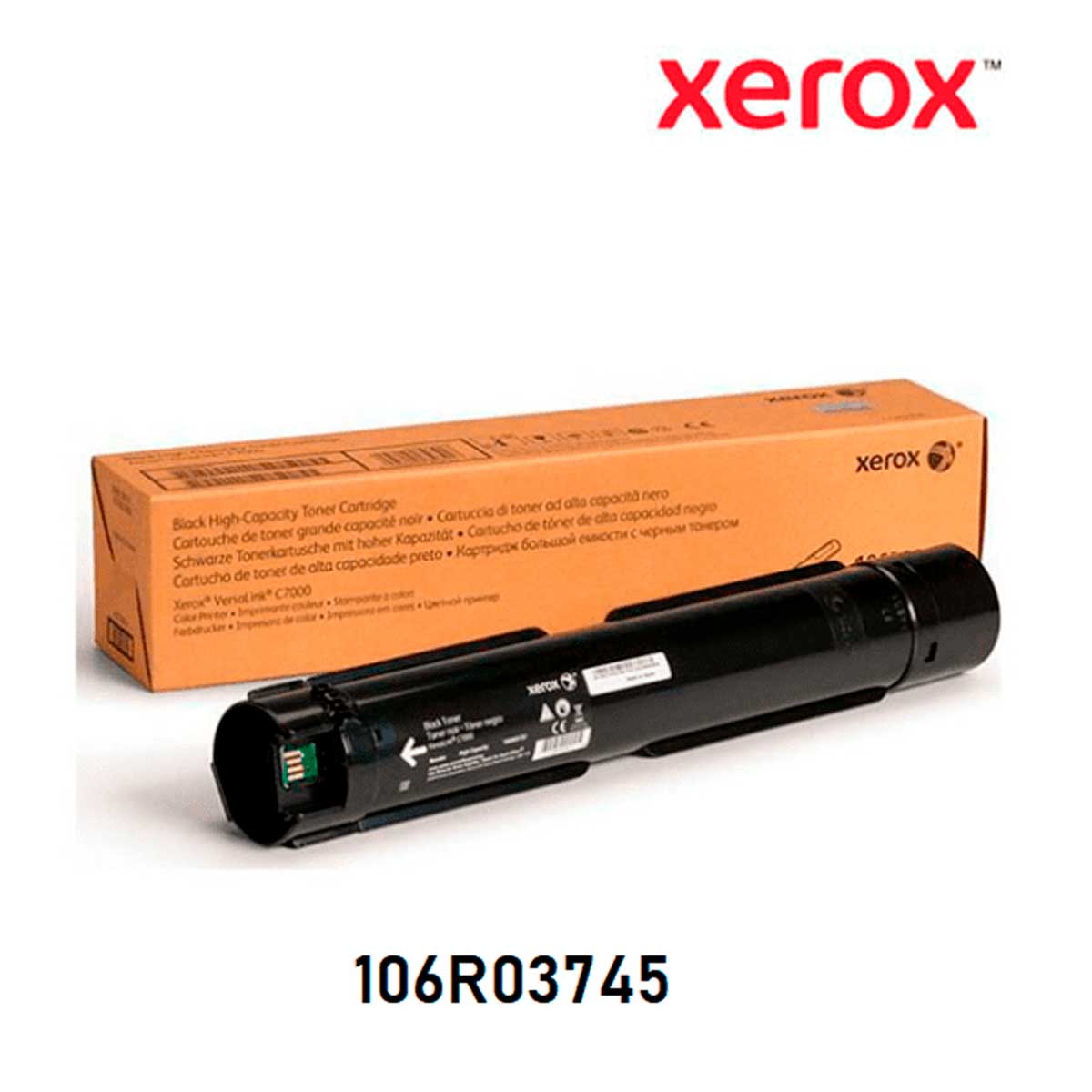 TONER XEROX 106R03745 BLACK