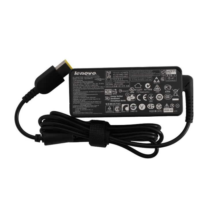 CARGADOR LENOVO 20V 2.25A USB 45W