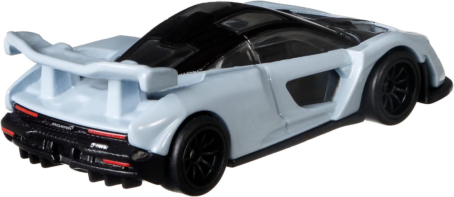 CARRO HOT WHEELS MCLAREN SENNA BLANCO