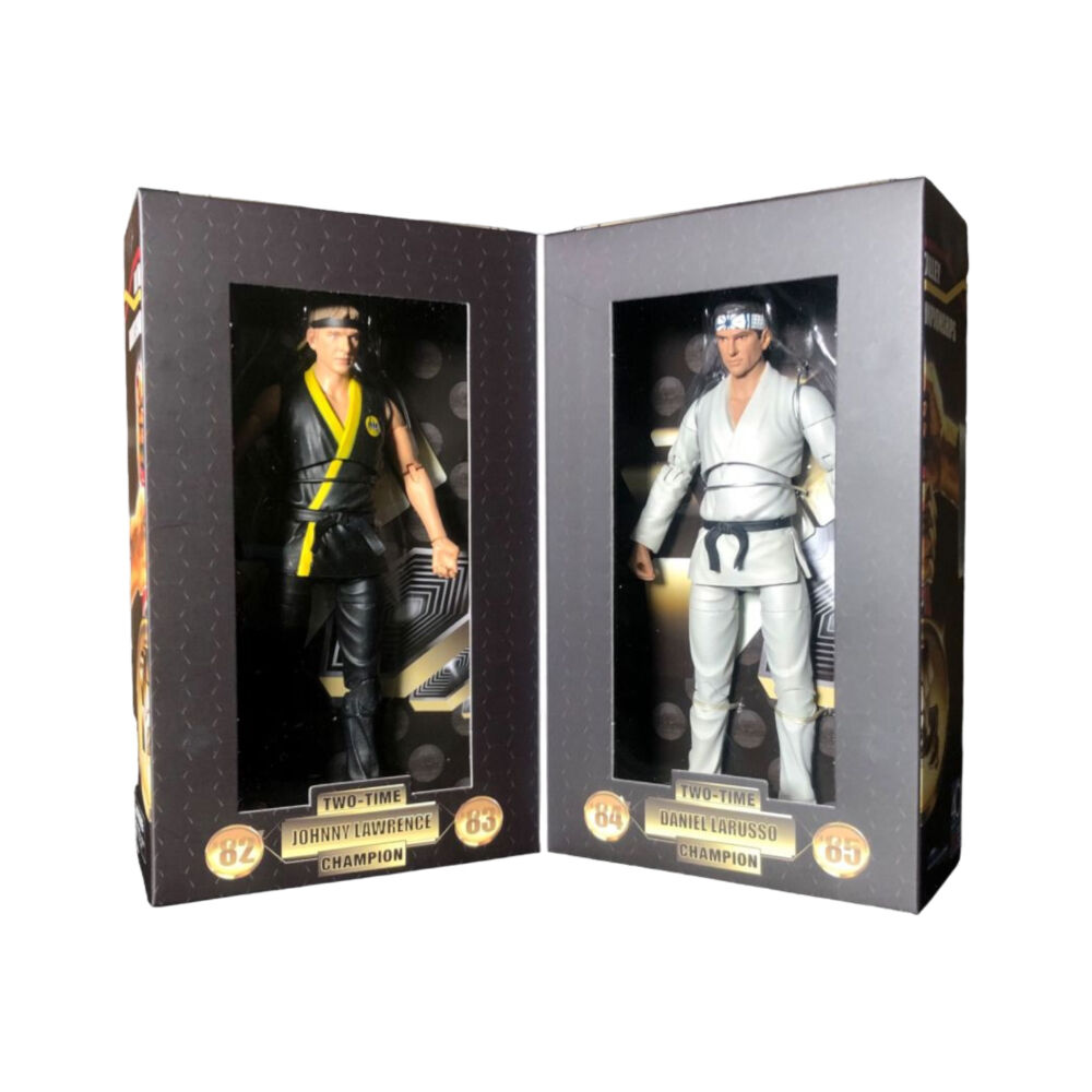 Cobra Kai Johnny & Daniel Retro Action Figure Set 2-Pieces