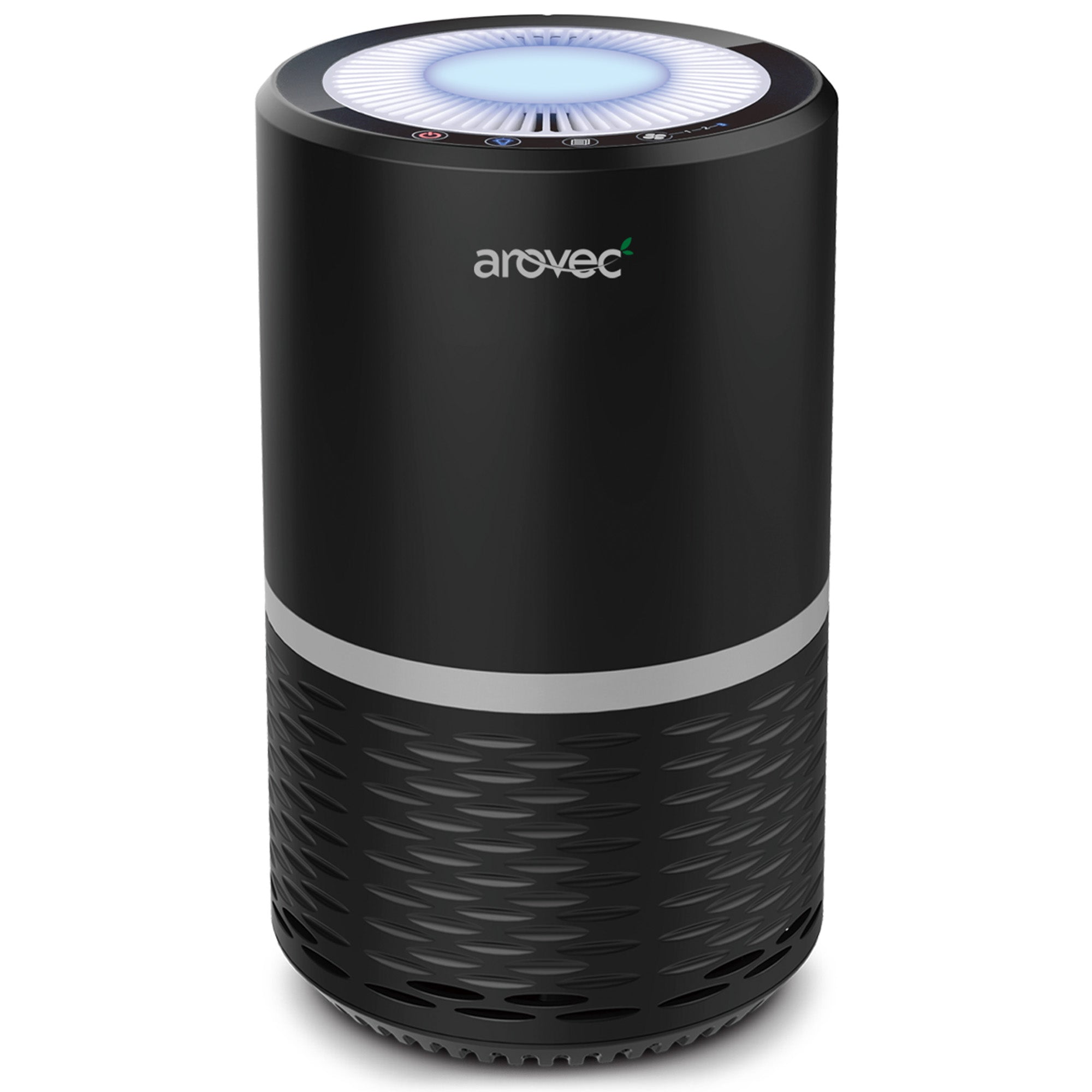 AROVEC Air Purifier H13 True HEPA Air Filter for Home, Bedroom (Black)