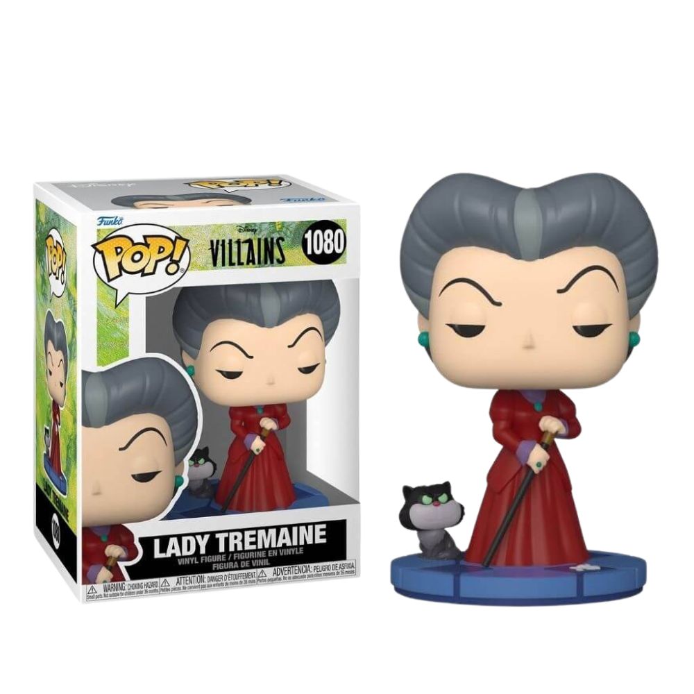 FUNKO POP DISNEY VILLAINS - LADY TREMAINE (DE CENICIENTA)