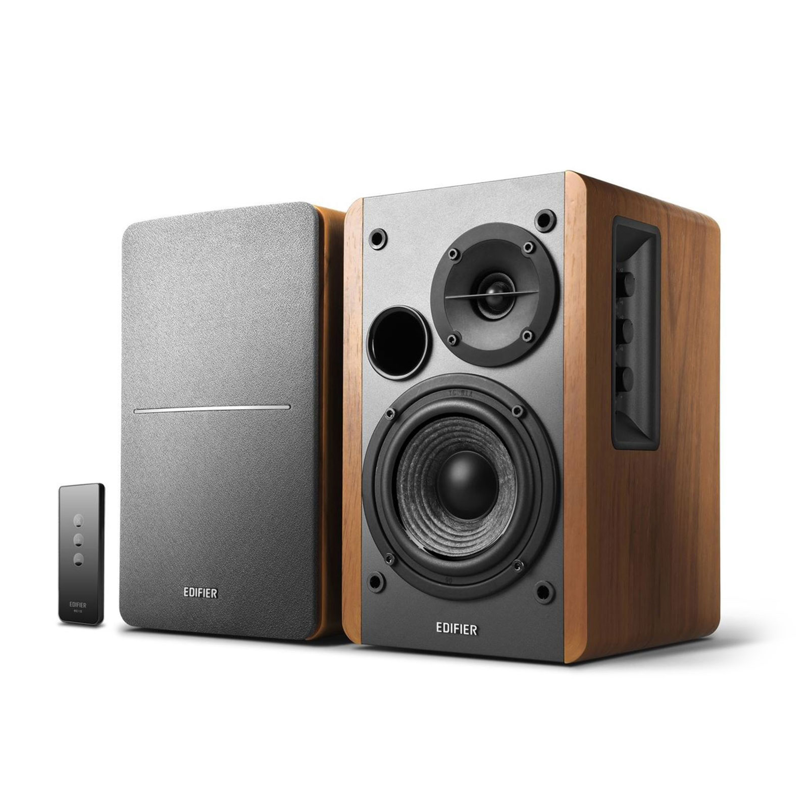 Edifier R1280T Powered Bookshelf Speakers (Natural Wood)