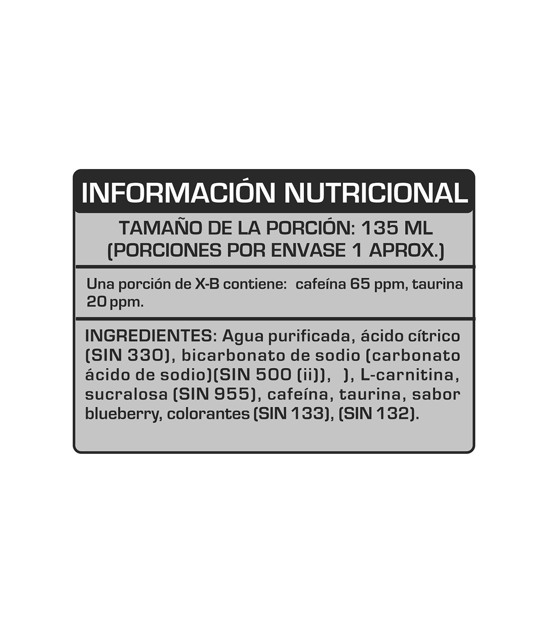 X-B PACK 45 UNIDADES GUARANÁ