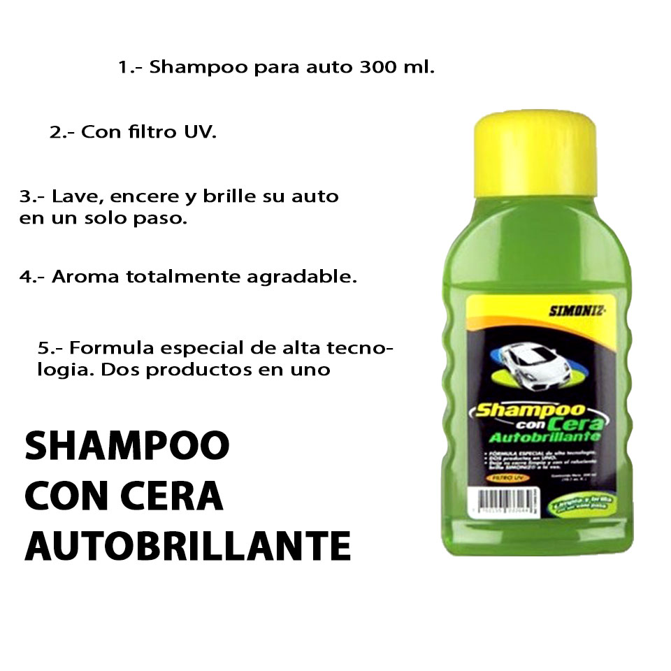 SET KIT CERA NEGRO SIMONIZ