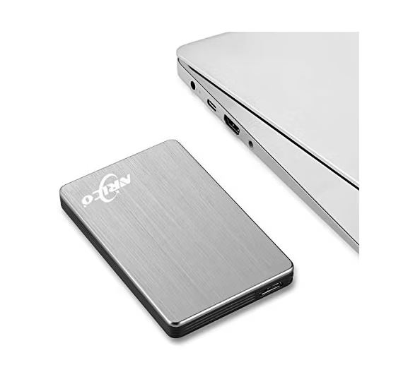 DISCO DURO EXTERNO PORTÁTIL NRICO DE 320 GB USB 3.0 HDD DE 25' COMPATIBLE CON PC MAC ESCRITORIO PS4 320 GB GRIS
