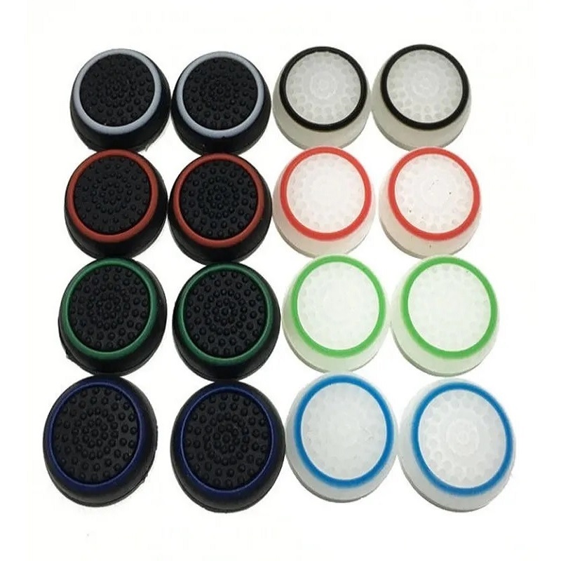 PACK 04 UND GRIPS PS4 PS5 JOYSTICK MANDO PS4 PS5 COLOR ALEATORIO