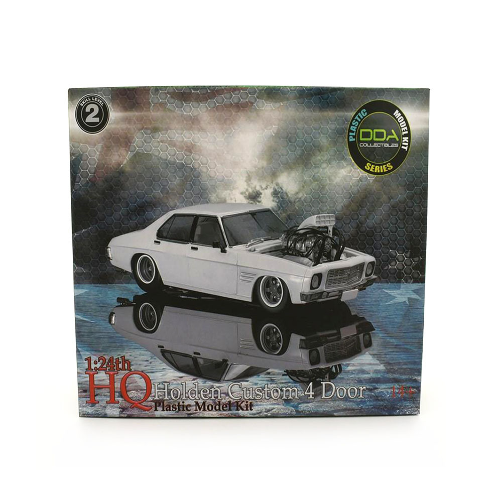 DDA Licensed 1:24 Scale HQ Holden Slammed Blown 4 Door Sealed Body Plastic Model Kit