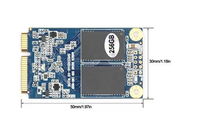 UNIDAD DE ESTADO SÓLIDO ZHEINO Q1 MSATA SSD (2D MLC) SATA III 1.18X1.969 IN PARA MINI PC TABLET PC LAPTOP Y ULTRABOOKS