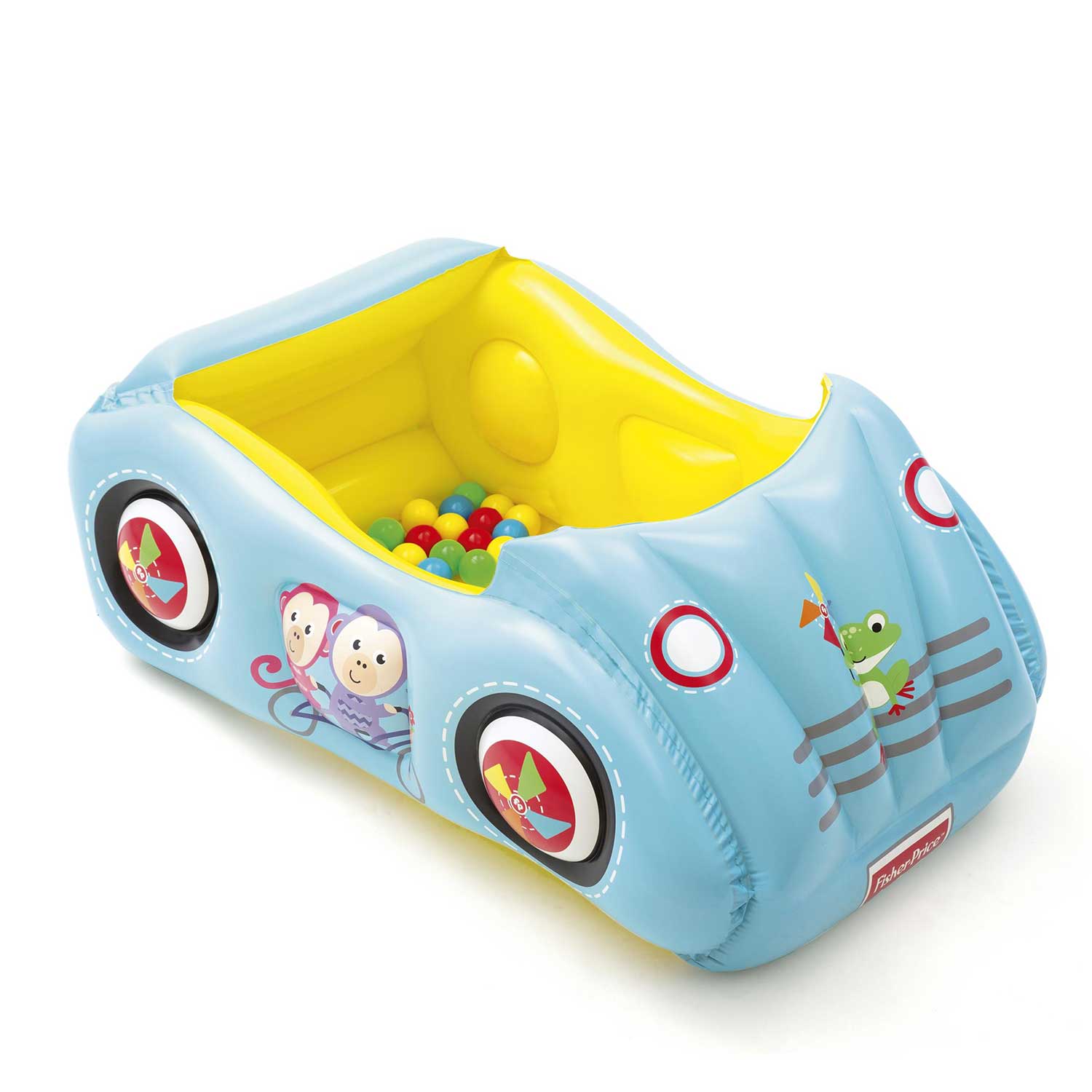 BESTWAY CARRO INFLABLE CON PELOTAS