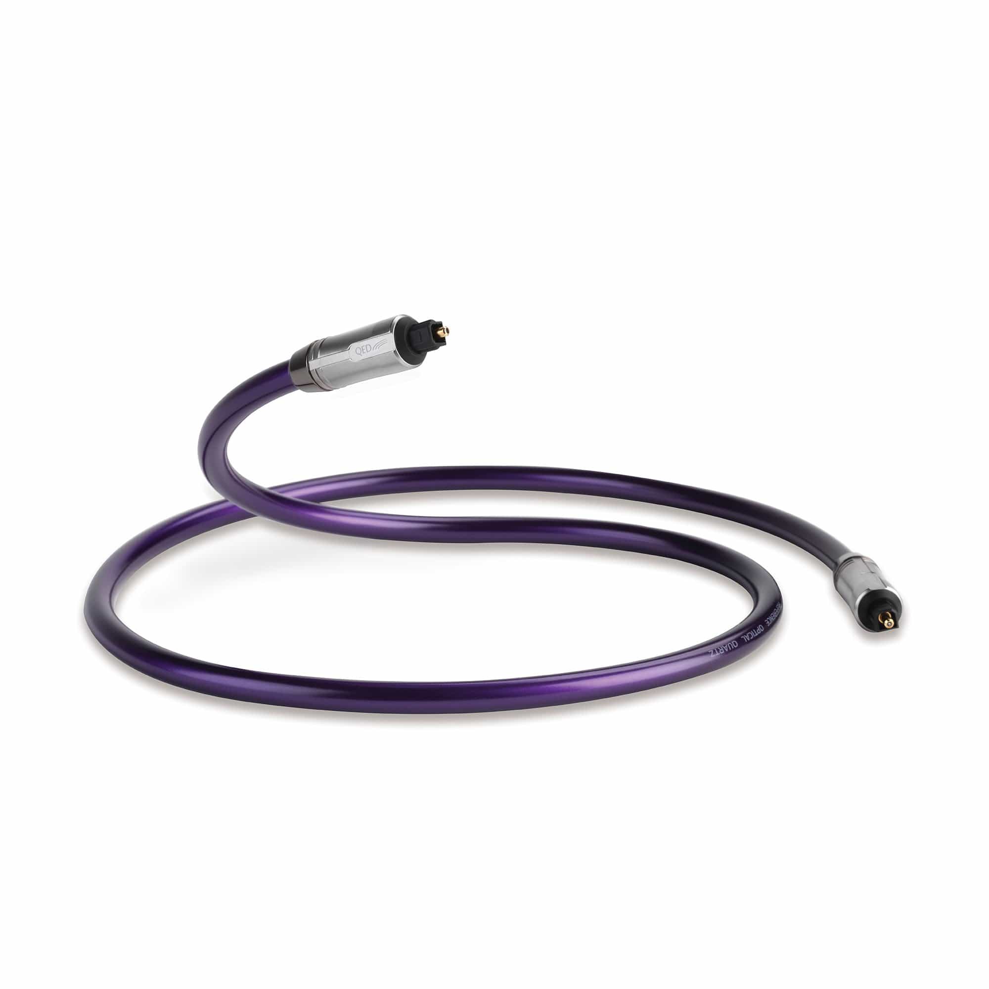 QED Reference Optical Quartz Toslink Cable 1.0M