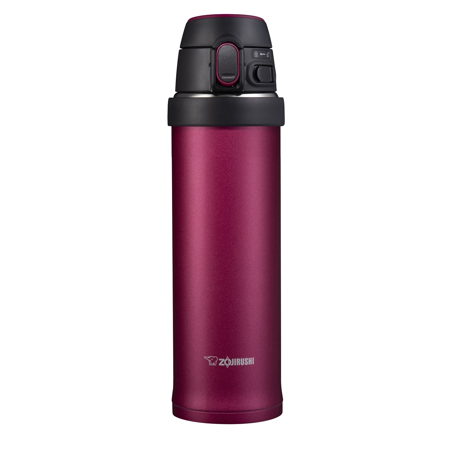 TERMO HANDLE FLIP-AND-GO ACERO INOXIDABLE MUG ZOJIRUSHI 480ML COLOR  ROJO SM-QHE48RK (PZA)