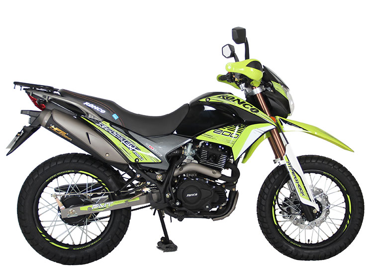 MOTOCICLETA MODELO X-PLORER 200V1 VERDE AÑO DE FABRICACIÓN 2023