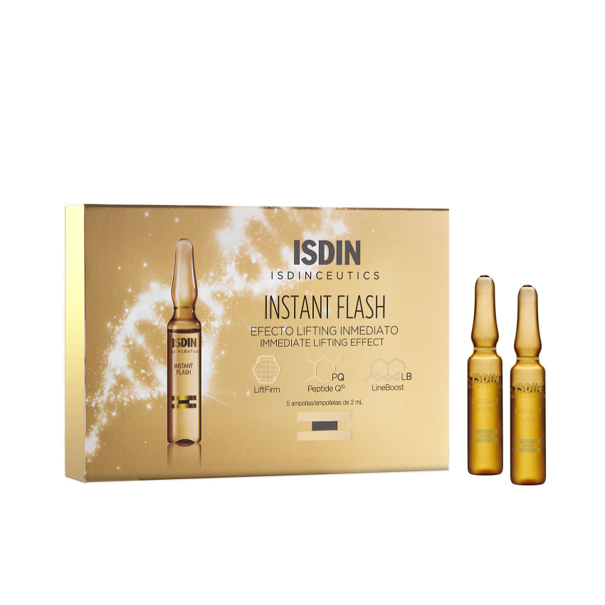 INSDINCEUTICS INSTANT FLASH X 5 AMPOLLAS DE 2 ML