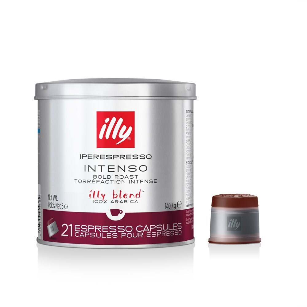Illy 21-Pieces iperEspresso Coffee Capsules 140g (Intenso)