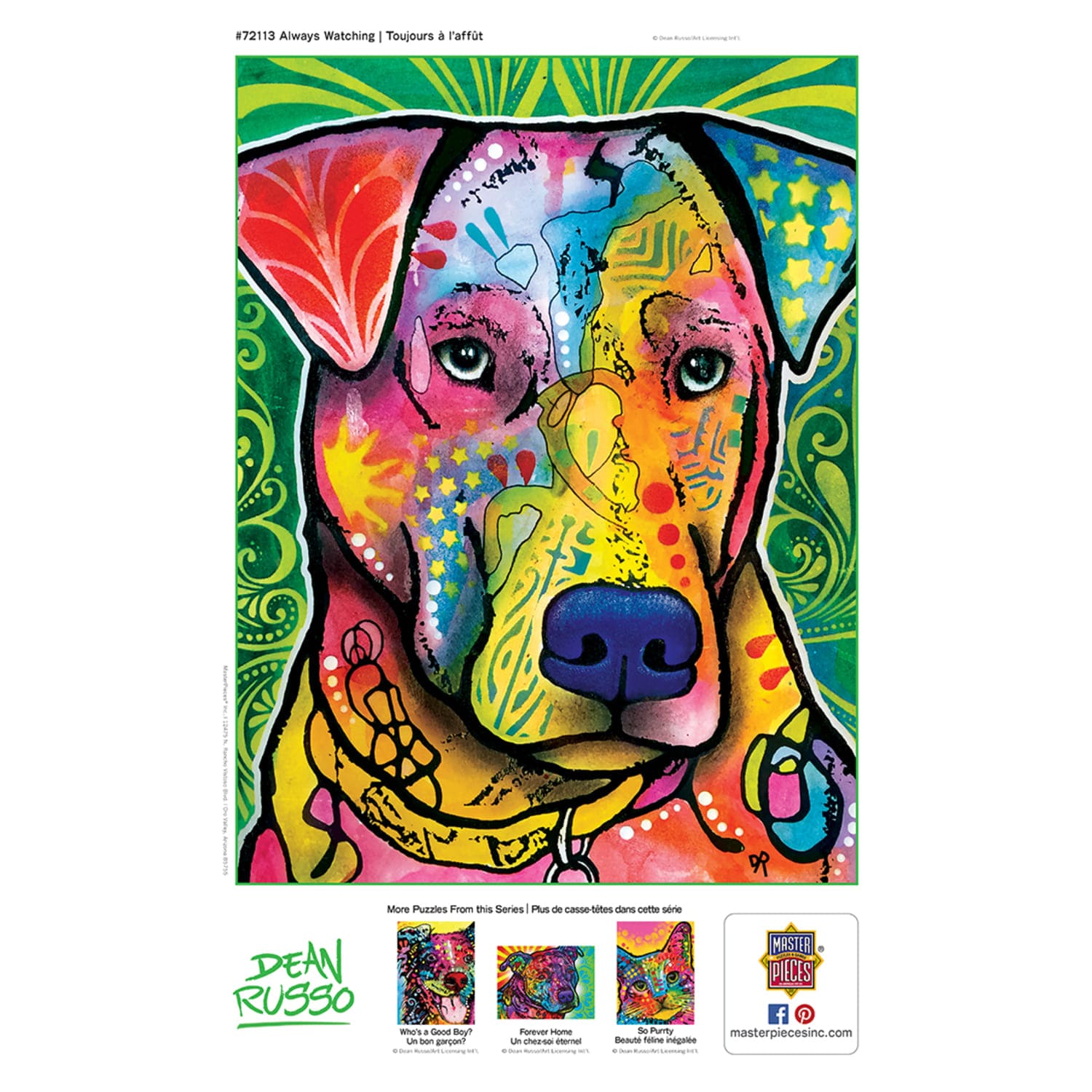 ROMPECABEZAS MASTERPIECES - ALWAYS WATCHING 1000PCS