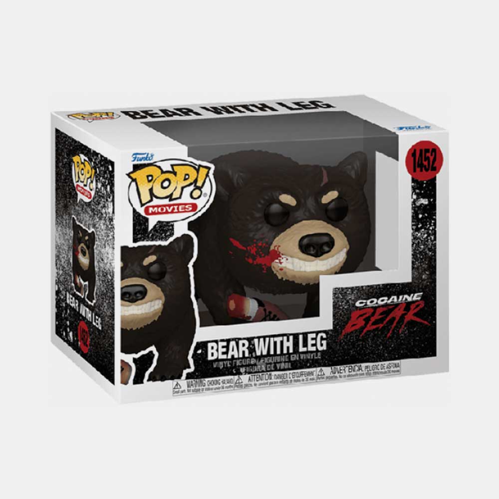 FUNKO POP! MOVIES: COCAINE BEAR - BEAR WITH LEG