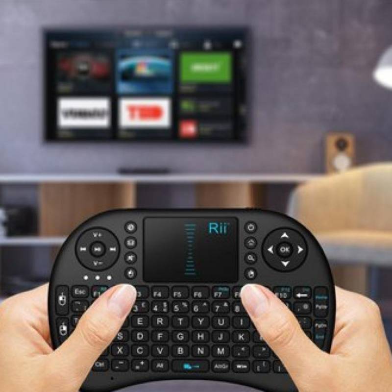 MINITECLADO INALÁMBRICO ILUMINADO PARA SMART TV PC ANDROID TV XBOX