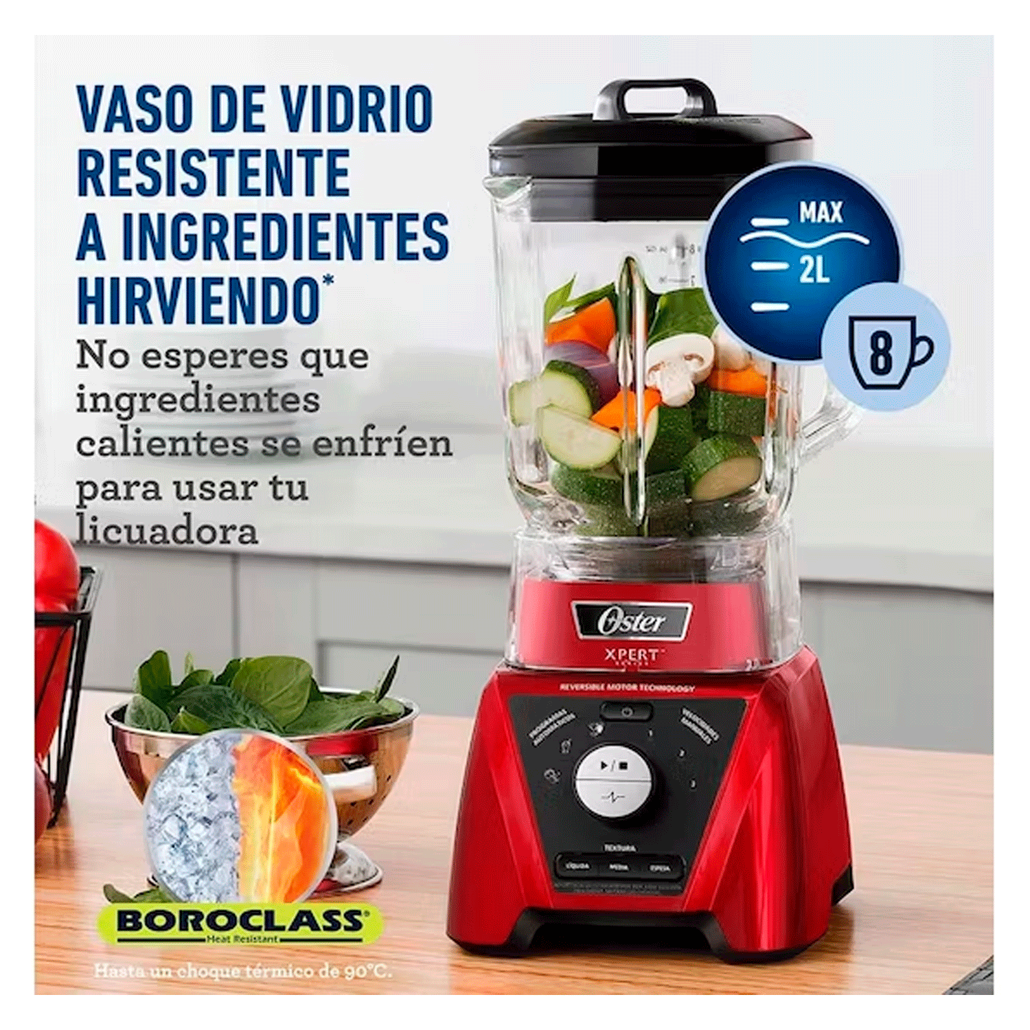 LICUADORA OSTER XPERT SERIES BLST3BRPG