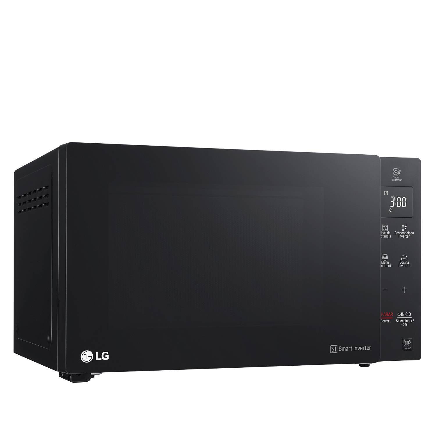 HORNO MICROONDAS NEOCHEF BASE ESTABLE 25L NEGRO LG MS2536GIS