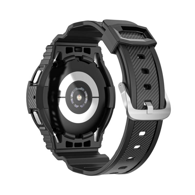 CORREA + CASE ARMOR PARA SAMSUNG GALAXY WATCH 4 DE 40MM - NEGRO