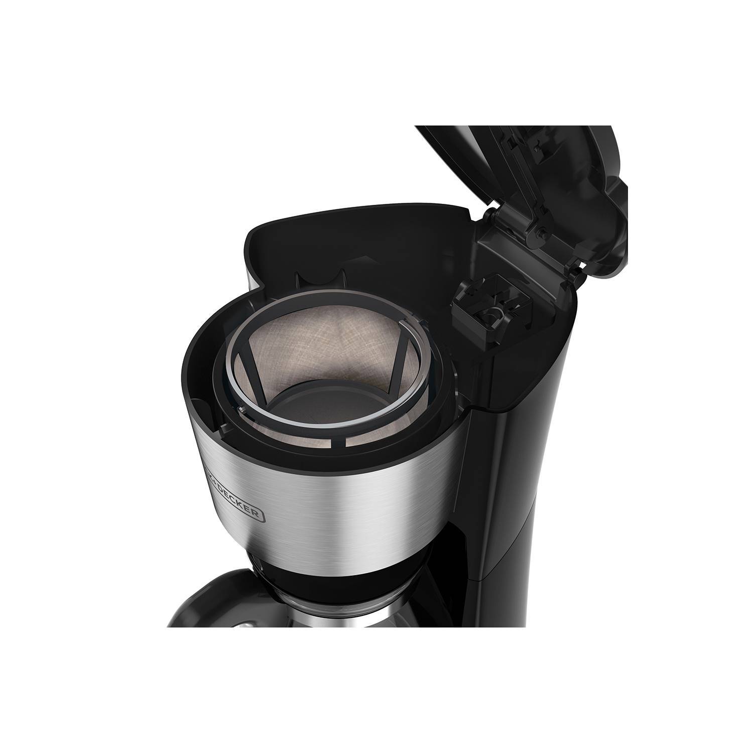 CAFETERA 4 EN 1 BLACK Y DECKER CM0755S 5 TAZAS