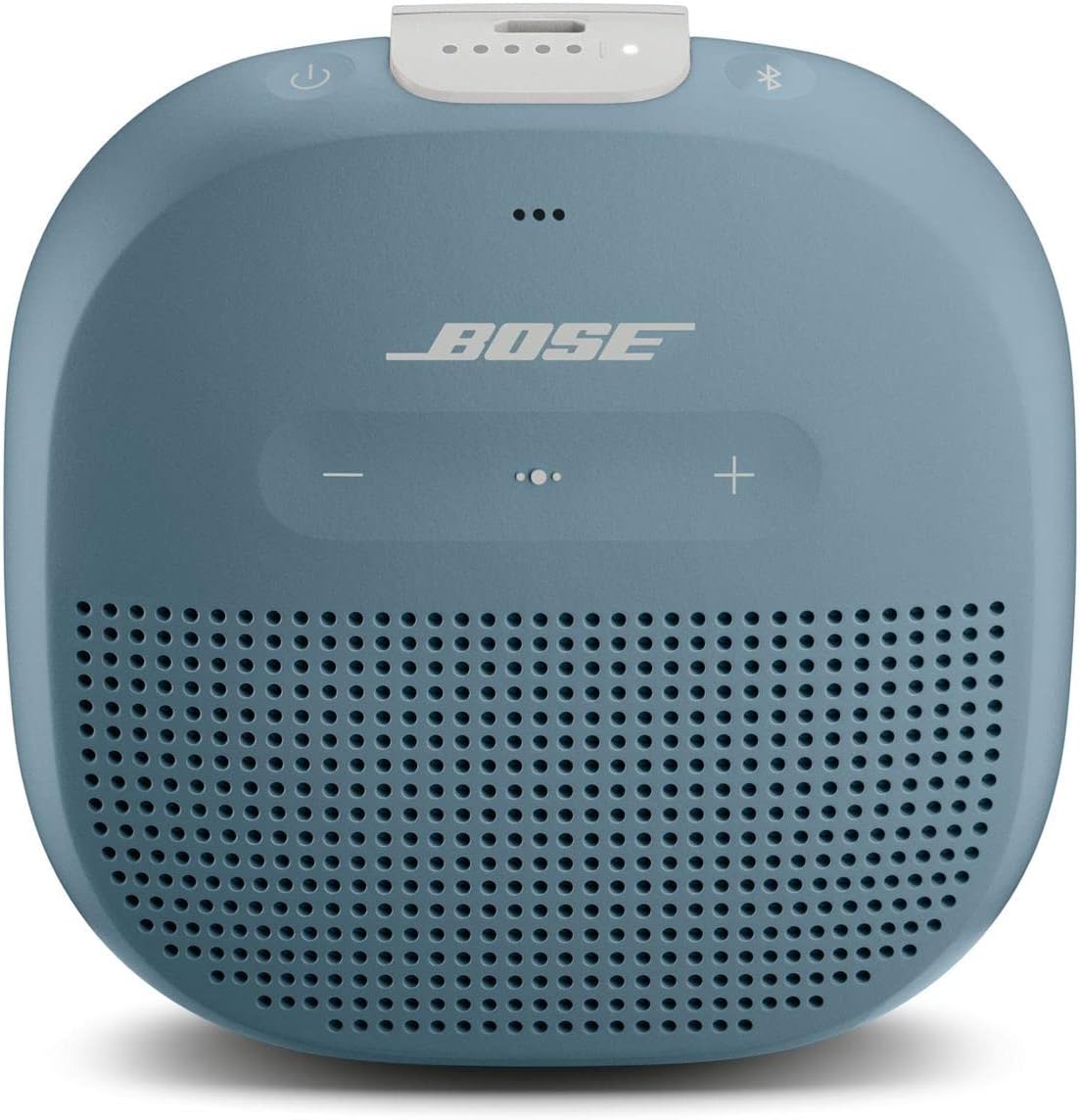 Bose SoundLink Micro Bluetooth Speaker&colon; Small Portable Waterproof Speaker with Microphone&comma; Stone Blue，Refurbish