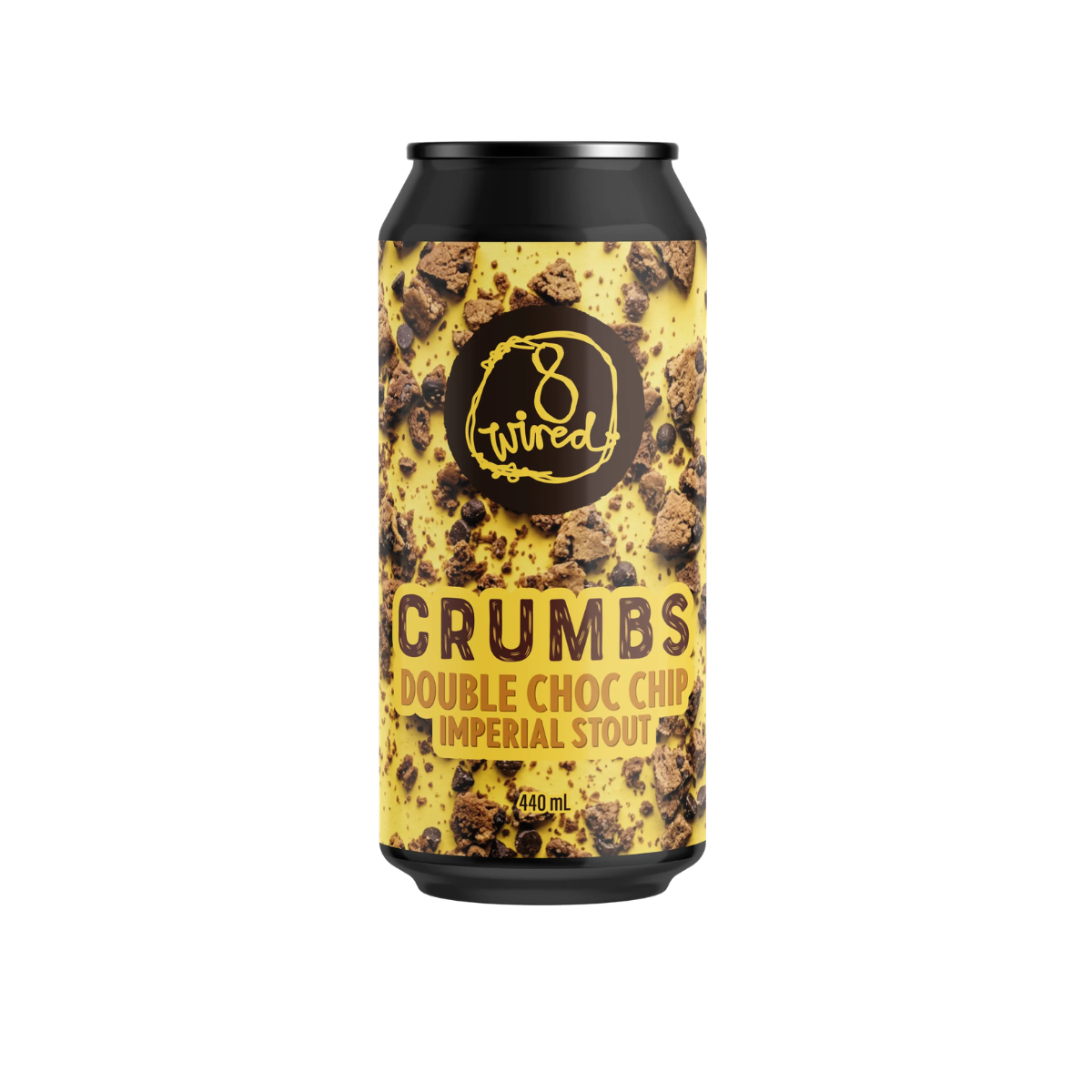 8 Wired Crumbs Dbl Choc Chip Imperial Stout 10% 440ml
