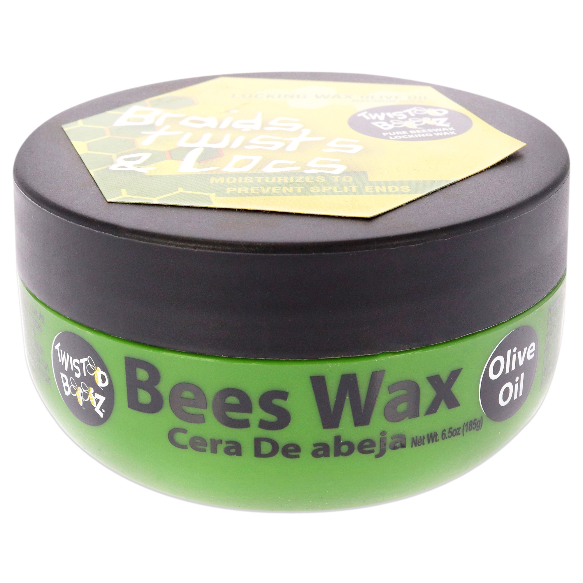 Twisted Bees Wax - Olive Oil by Ecoco for Unisex - 6&period;5 oz Wax