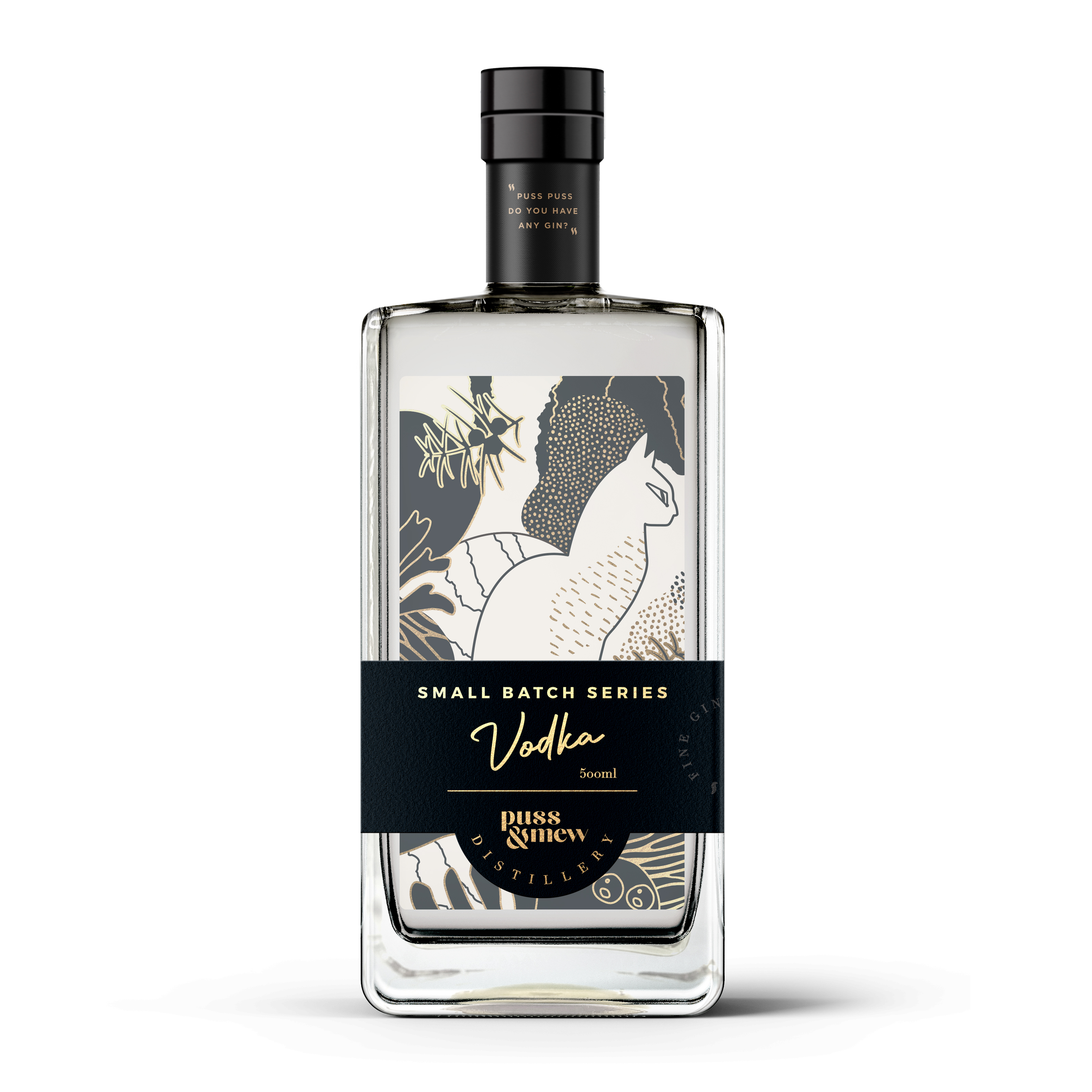 Puss And Mew Vodka 500ml