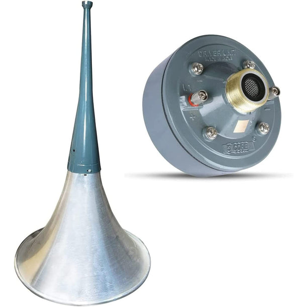 Indoor Outdoor PA Horn Speaker&comma; Long Range Horn 22 Inch