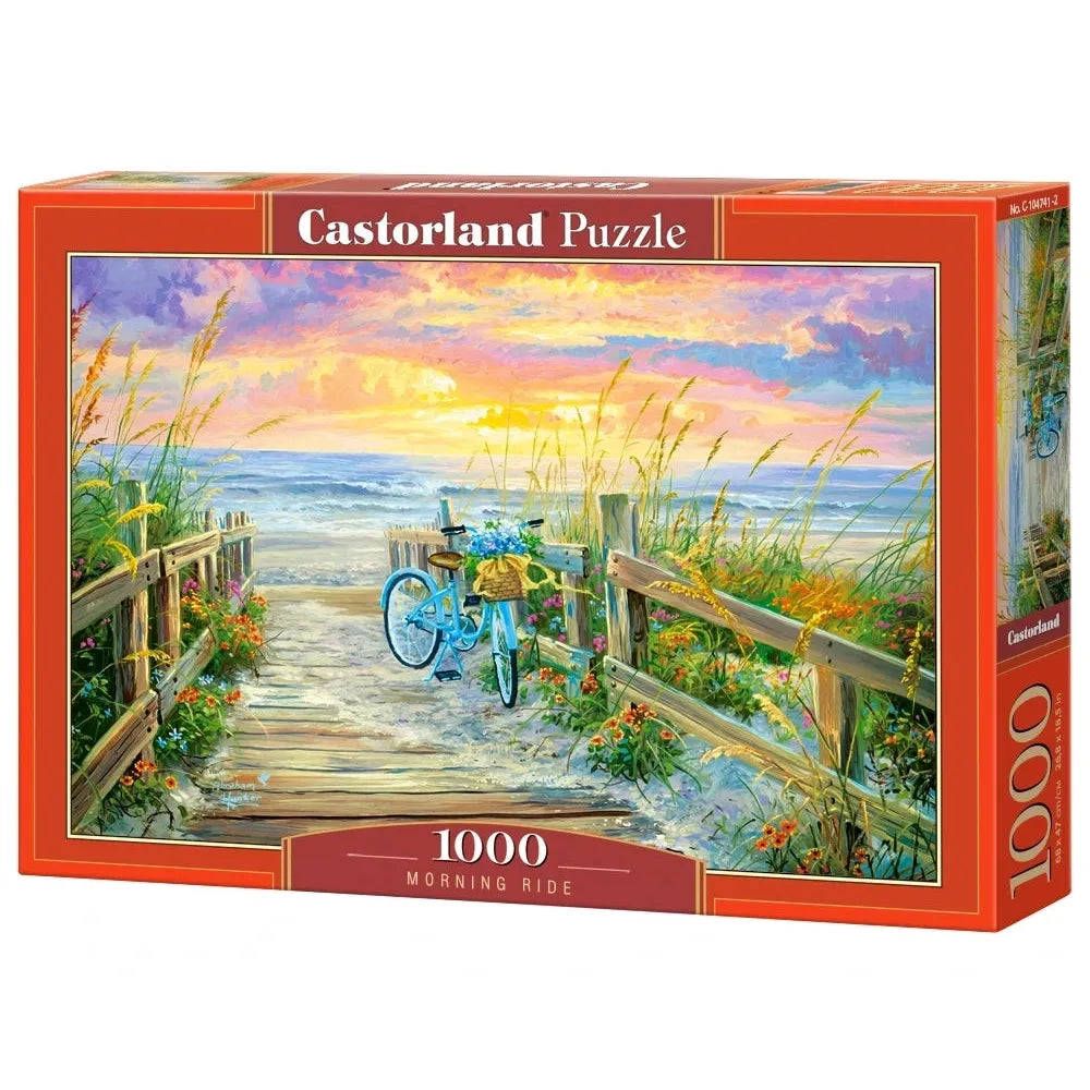 Castorland 1000-Pieces Morning Ride Puzzle